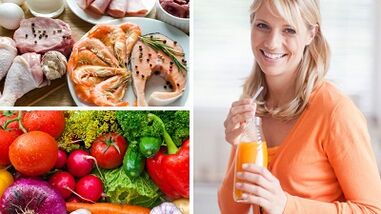 Nutritional correction in treating varicose legs